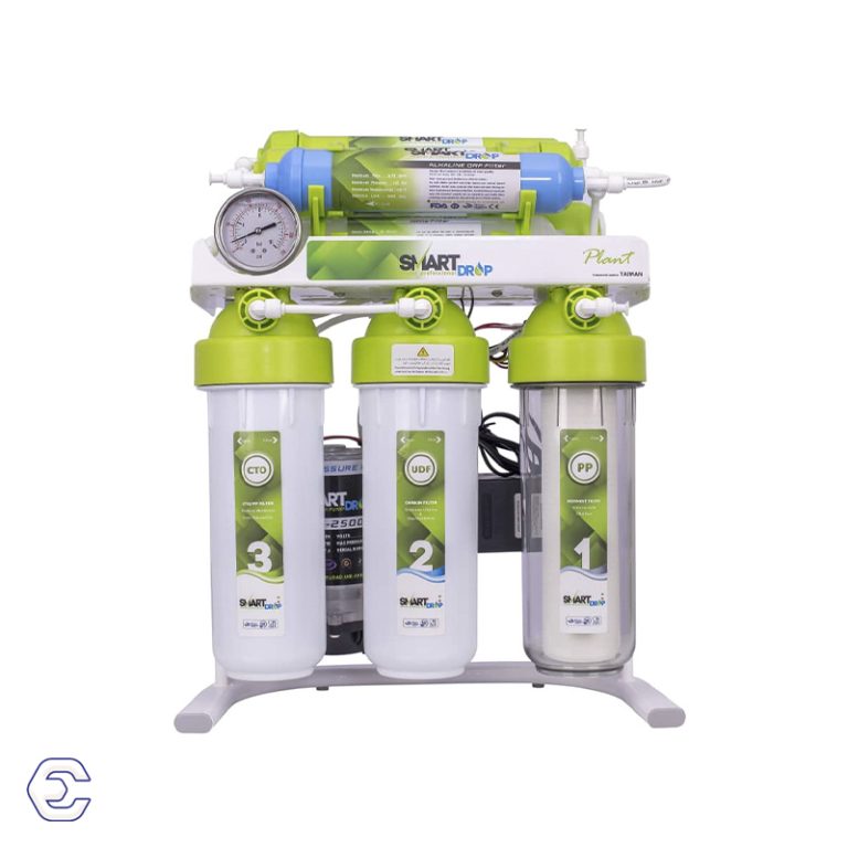 دستگاه تصفیه آب اسمارت دراپ مدل plant آپشنال شاسی فلزی