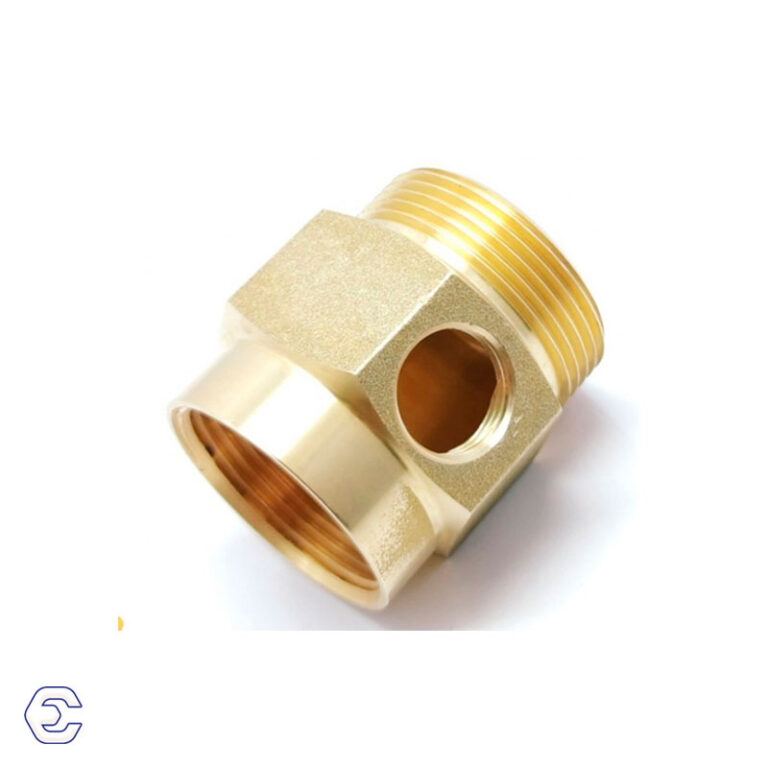 پایه جت جکوزی 1/4-1 کوتاه برنجی