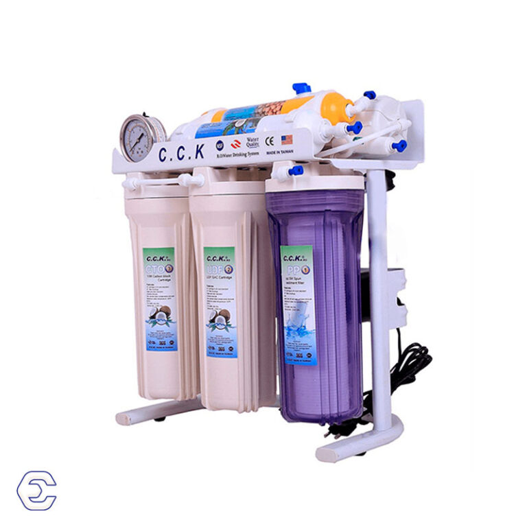 تصفیه آب 6 مرحله ایی سی سی کا شاسی فلزی