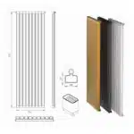 رادیاتور ایستاده آنیت مدل ورتیکال